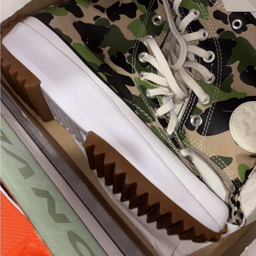 Converse Camo Print Sneakers